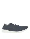 Kiton Fits Mesh Sneakers Pull Tab Rubber Sole In Gray