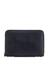 Kiton Zip-around Wallet In Black
