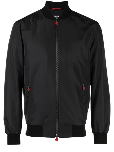 Kiton Men's Sea - Bomber Jacket In Black