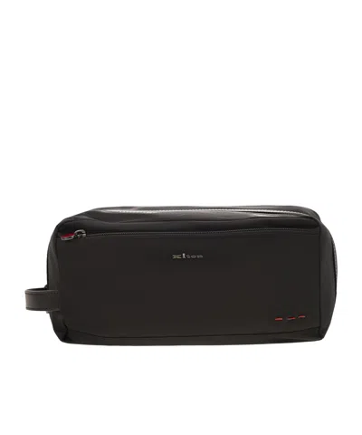 KITON KITON LOGO PLAQUE BEAUTY CASE