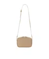 Kiton Shoulder Bag With Logo In Nude