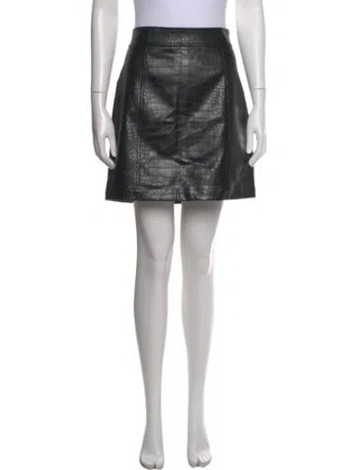 Pre-owned Kitri Animal Print Mini Skirt W/ Tags In Multi