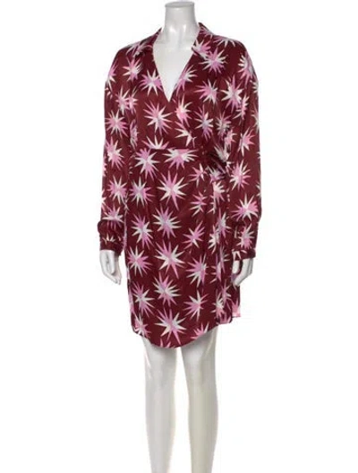 Pre-owned Kitri Floral Print Mini Dress W/ Tags