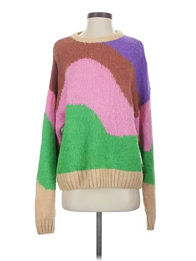 Pre-owned Kitri Pullover Sweater In Pink