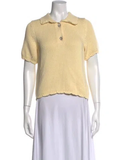 Pre-owned Kitri Sweater In Yellow