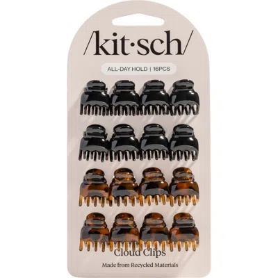 Kitsch 16-pack Recycled Plastic Microcloud Hair Clips In Multi