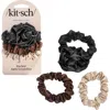 Kitsch 3-pack Assorted Rosette Scrunchies In Multi