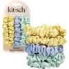 Kitsch 5-pack Assorted Ruched Satin Scrunchies In Multi