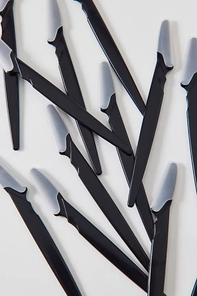 Kitsch 6-piece Dermaplaner Razor Set In Black At Urban Outfitters