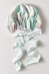 Kitsch Adjustable Oversized Satin Bonnet In Multi