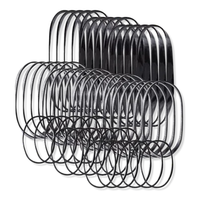 Kitsch Black No-snag Elastics