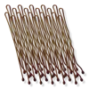 Kitsch Bobby Pin Set - Brown In Brown