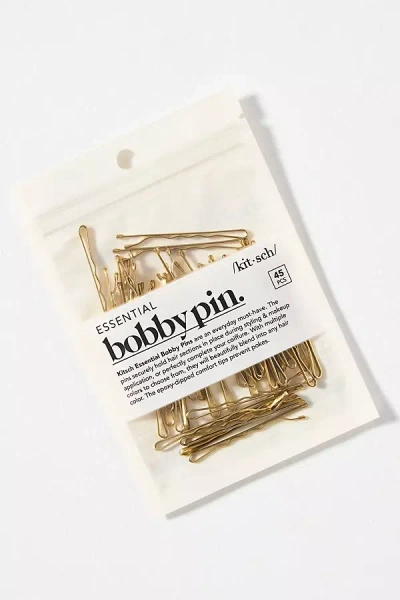 Kitsch Bobby Pins In Gold