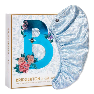 Kitsch Bridgerton X  Satin Wrapped Hair Towel