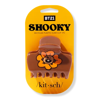 Kitsch Bt21 X  Recycled Plastic Puffy Claw Clip - Shooky