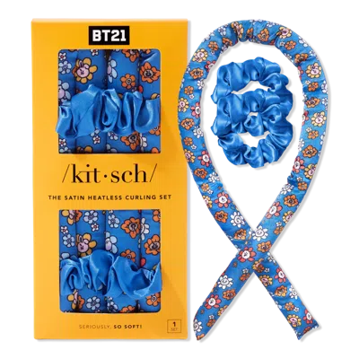 Kitsch Bt21 X  Satin Heatless Curling Set - Universtar
