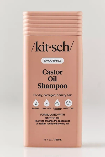 Kitsch Castor Oil Nourishing Shampoo In Transparent