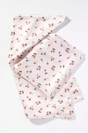 Kitsch Cherry Print Satin King Pillowcase