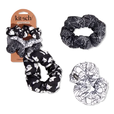 Kitsch Cloud Scrunchies 3 Piece Set - Spiderweb
