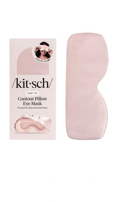 Kitsch Contour Pillow Eye Mask In Blush