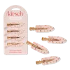 Kitsch Creaseless Clips 4 Piece Set - Cherry Print