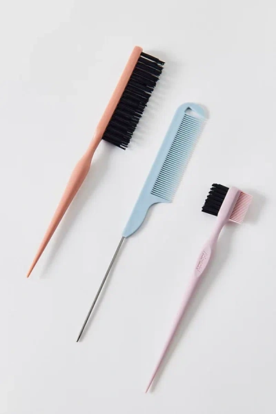 Kitsch Detail & Define Styling Brush Set In Assorted At Urban Outfitters In Multi