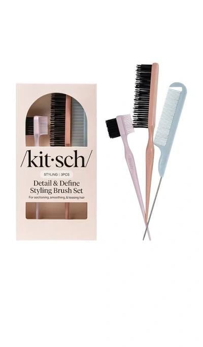 Kitsch Detail & Define Styling Brush Set In N,a