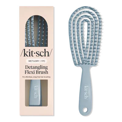 Kitsch Detangling Flexi Brush - Haze Blue