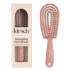 Kitsch Detangling Flexi Brush - Terracotta In Brown