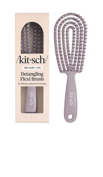 Kitsch Detangling Flexi Brush In Soft Violet
