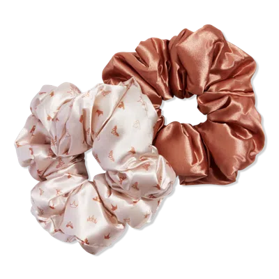 Kitsch Disney X  Desert Crown Satin Pillow Scrunchies