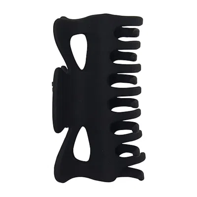 Kitsch Eco Friendly Large Claw Clip Black In Orange