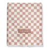 Kitsch Extra Large Quick-dry Hair Towel Wrap - Terracotta Checker