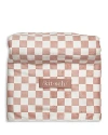 KITSCH EXTRA LARGE QUICK DRY HAIR TOWEL WRAP - TERRACOTTA CHECKER