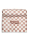Kitsch Extra Large Quick Dry Hair Towel Wrap - Terracotta Checker