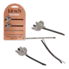 Kitsch Extra Long Metal Rhinestone Bobby Pins - Ghost