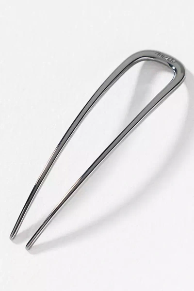 Kitsch French Hair Pin In Metallic