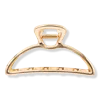 Kitsch Gold Open Shape Claw Clip