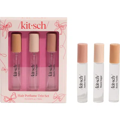 Kitsch Hair Perfume Trio Set In Transparent