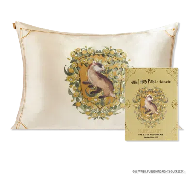 Kitsch Harry Potter X  Satin Pillowcase Standard - Hufflepuff