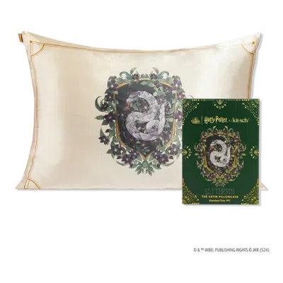 Kitsch Harry Potter X  Satin Pillowcase Standard - Slytherin