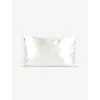 Kitsch Ivory Satin Pillowcase 66cm X 48cm In Ivory