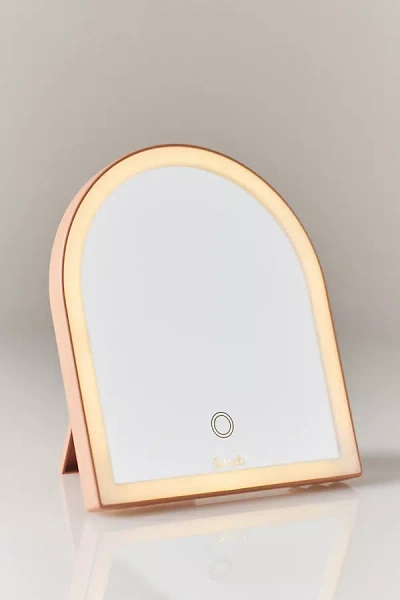 Kitsch Led Desk Mirror In Gold