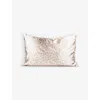 Kitsch Leopard Leopard-print Satin Pillowcase 66cm X 48cm In Leopard