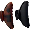 Kitsch Medium 2-pack Assorted Claw Clips In Black And Tort