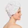 Kitsch Microfiber Hair Towel Micro Dot In White