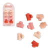 Kitsch Mini Cloud Clips 8 Piece Set - Cherry Blossom In Pink