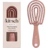 Kitsch Mini Detangling Flexi Brush In Brown