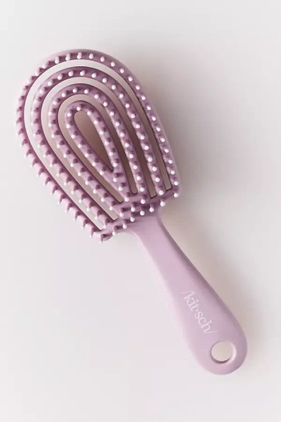 Kitsch Mini Detangling Flexi Brush In Purple