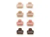 Kitsch Mini Puff Clip Set 8 Pack In Multicolor